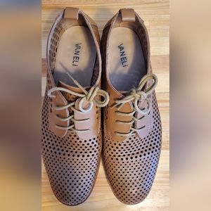 Vaneli Casual Brown Leather shoes